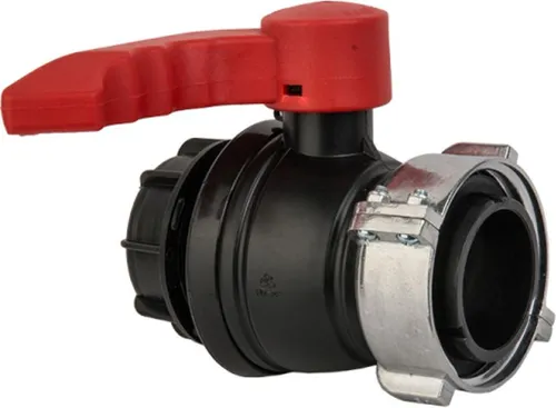 Bradas Kugel IBC-Hahn S75x6 - S60x6 - Metallflansch