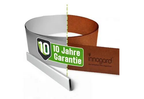 innogard Rasenkante Cortenstahl 1 mm stark von innogard