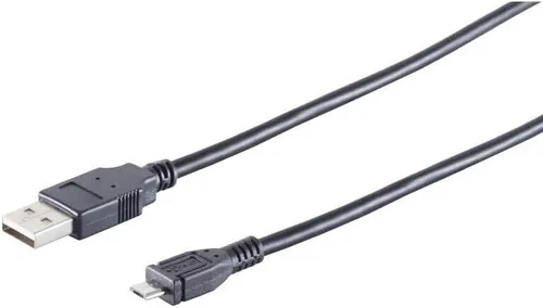 USB 2.0 Micro B-Stecker 1,8m Datenkabel Ladekabel Handy (R-209)