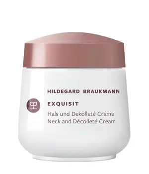 Hildegard Braukmann exquisit Dekolleté Creme 50 ml - Luxuriöse Pflege für Hals und Dekolleté mit hochwertigen Seidenproteinen. Fördert ein geschmeidiges Hautgefühl und unterstützt die natürliche Elastizität.