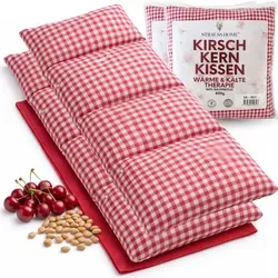 Kirschkernkissen 2er Pack in rot von Strauss Home
