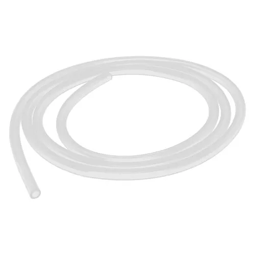 sourcing map 3mm x 5mm Silikon Vakuum Durchscheinend Rohr Bier Wasser Luftpumpe Schlauch Leitung 1 Meter lang