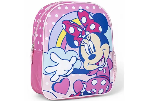 Cerdá Kindergartentasche Minnie Maus, Kinder-Rucksack 29x25x10 cm