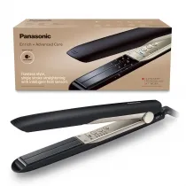 Panasonic EH-HS0E-K825 Glätteisen - Keramik Glätteisen in elegantem Schwarz, ideal für alle Haartypen. Mit breiten Platten und Abschaltautomatik für sicheres und schnelles Styling.