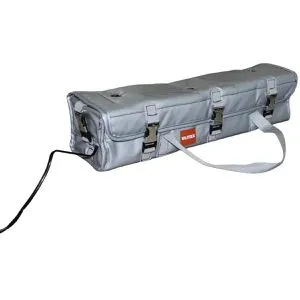 VLITEX E-Bike Akku-Tasche L | Hochwertiger Brandschutz für Fahrradakkus - Fahrradrucksäcke & -taschen | 5-lagige, feuerfeste Tasche mit Aufprallschutz für sicheres Lagern, Laden und Transportieren von E-Bike Akkus.