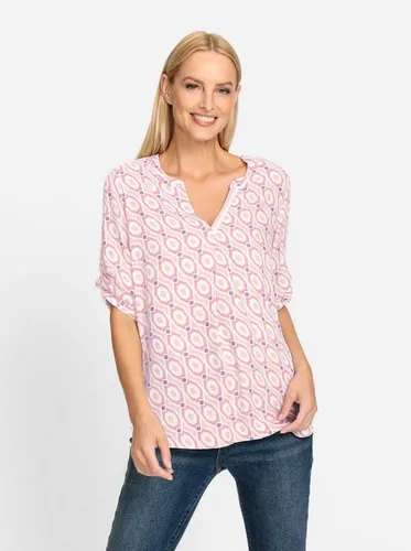 heine Klassische Bluse Druckbluse 3/4-Arm von Heine