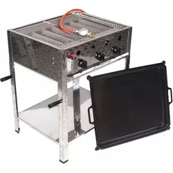 APEX Grill-Set 511 mit Pfanne 504 und Fahrwagen 512