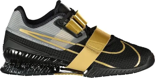 Nike Romaleos 4 Gewichtheberschuhe Schwarz,Golden EU 41 Herren,Damen Schwarz,Golden EU 41