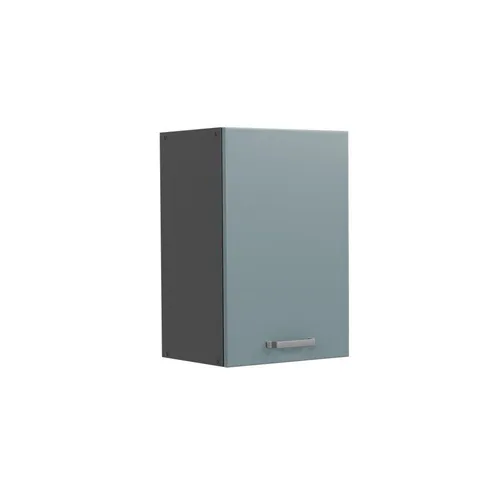 Vicco Hängeschrank R-Line in Blau-Grau/Anthrazit, 40 cm - Hängeschrank für Ihre Küche, flexibel konfigurierbar und mit elegantem Design. Perfekt, um Ihre Kochbedürfnisse stilvoll zu erfüllen.
