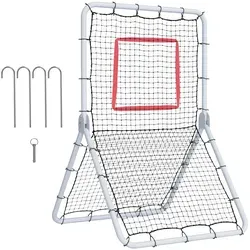 VEVOR Rebound-Netz Multisport 107x183cm - Multisport Übungsnetz für Baseball und Softball, ideal zur Verbesserung der Fähigkeiten. Stabile Stahlkonstruktion, tragbar und kompakt für einfaches Training.