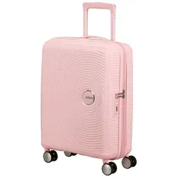 American Tourister SOUNDBOX Spinner 55/20 TSA EXP - Pastel Pink - Koffer mit Hartschale, leicht und stylisch, ideal als Handgepäck für Reisen.