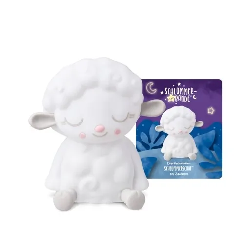 Tonies Nachtlicht Tonie - Schlummerschaf - Kinder-Musikboxen mit beruhigendem Nachtlicht und tollen Geschichten für eine entspannte Schlafenszeit.