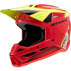 Alpinestars SM3 Fray Jugend Motocross Helm - Motorradhelm für Jugendliche, mit thermischem Visier für optimalen Schutz und Komfort beim Fahren.
