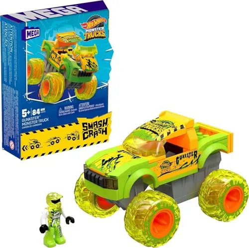 MEGA Hot Wheels Monster Trucks GUNKSTER Bausatz