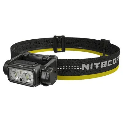 Nitecore NU45 Stirnlampe - Stirnlampen mit 8 x NiteLab UHE LEDs, ideal für Outdoor-Aktivitäten und bietet eine hohe Lichtausbeute für beste Sichtbarkeit.