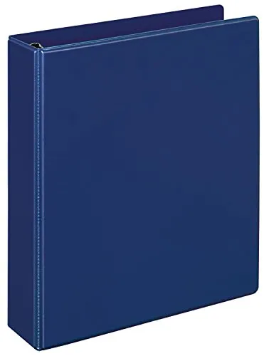 VELOFLEX 4151050 - Ringbuch Comfort DIN A5, Ordner, Ringordner, 194 x 230 x 38 mm, 4-Ring-Mechanik, PVC, blau