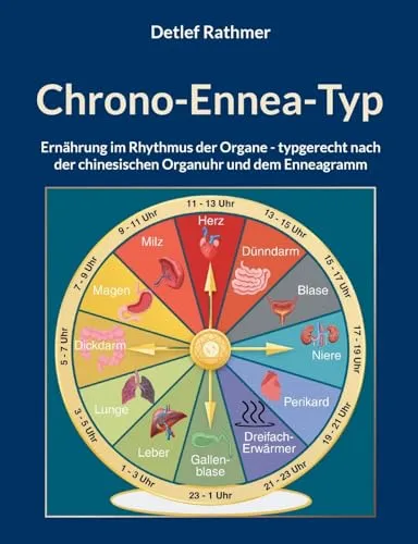 Chrono-Ennea-Typ: Ernährung im Rhythmus der Organe - Medizin: Entdecken Sie die typgerechte Ernährung nach der chinesischen Organuhr und dem Enneagramm für mehr Vitalität und Wohlbefinden.