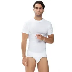 Mey Unterziehshirt Casual Cotton (K) Eingesetzter Halsabschluss weiß XXXL