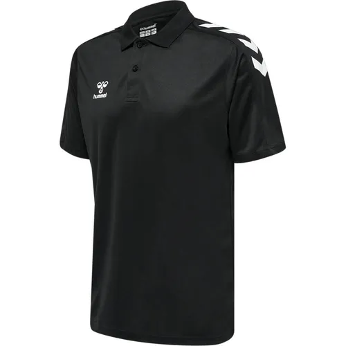 hummel Poloshirt hmlCORE XK Functional Polo XXL - Trainingsbekleidung aus 100% Polyester, atmungsaktiv und ideal für Handballspieler, in stylischem Schwarz und Größe XXL.