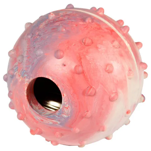 Karlie Gummiball mit Glocke für Hunde, 5 cm Durchmesser, Spielzeug