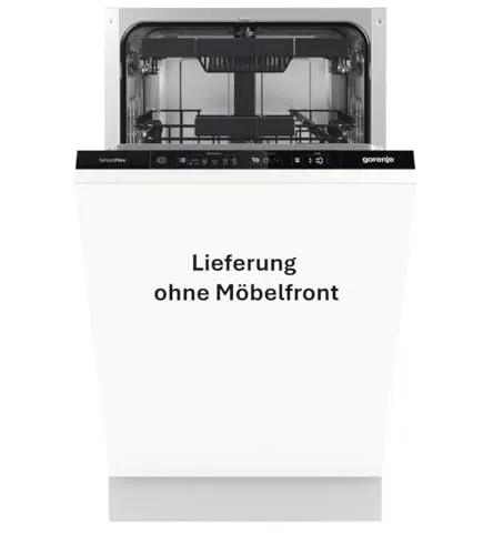 Gorenje GV561C10 Geschirrspüler 45 cm voll integriert in schwarz von Gorenje