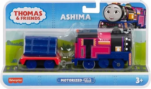 FISHER PRICE Thomas & Freunde – Lokomotive Ashima mit Antrieb