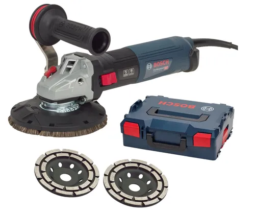 Bosch Winkelschleifer 125mm - Leistungsstark und Vielseitig - Ideal für Schleif- und Fräsarbeiten, mit 1700 W Leistung und 125 mm Durchmesser. Kompakt und robust für den professionellen Einsatz.