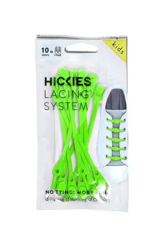 Hickies Schnürsenkel Hickies 2.0 Kids in grün von Hickies