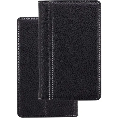 Fashion Book Case für Wiko Jerry - schwarz (Wiko Jerry) (25459065)