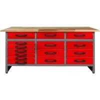 ONDIS24 Werkbank Konny Set, rot