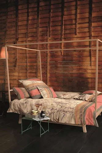 Bassetti Fong Bettwäsche Set, 200x200 cm + 2 Kissenhüllen in beige von Bassetti