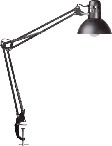 Maul tudy 8201190 Klemmleuchte LED E27 - Flexibel und Energieeffizient - Tischleuchte mit 10 W LED, ideal für präzises Arbeiten und Lesen, platzsparend durch Klemmmechanismus.
