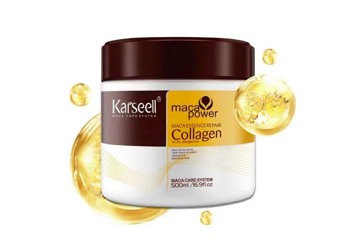 Karseell Haarmaske mit Kollagen & Arganöl - Karseell Haarmaske 500 ml – intensive Pflege für geschädigtes Haar. Mit innovativer Formel für tiefenwirksame Regeneration und sofortigen Glanzeffekt. Genießen Sie geschmeidiges, gesundes Haar.