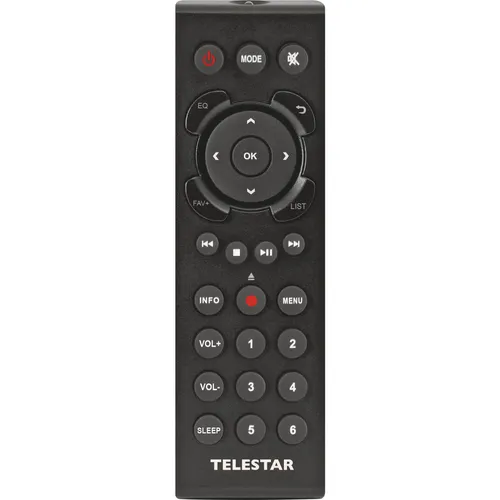 Telestar Fernbedienung für TOP-Serie (Gerätespezifische Fernbedienung, Infrarot) (5490000)