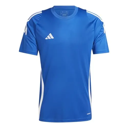 adidas Performance Tiro 24 Trikot blau-weiß, 2XL Herren - Sportshirt für Herren, ideal für Training und Freizeit, mit atmungsaktivem Material für optimalen Komfort und Bewegungsfreiheit.