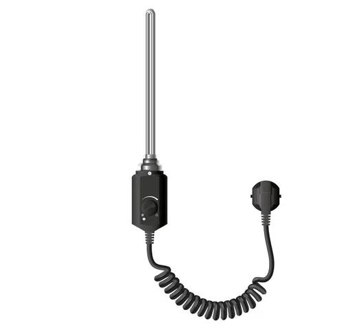 LuxeBath Heizstab mit Thermostat und LCD Bildschirm - Heizstäbe für Badheizkörper, flexibles Heizen mit Frostschutz-Funktion und sicherer 90°C Thermosicherung für Feuchträume