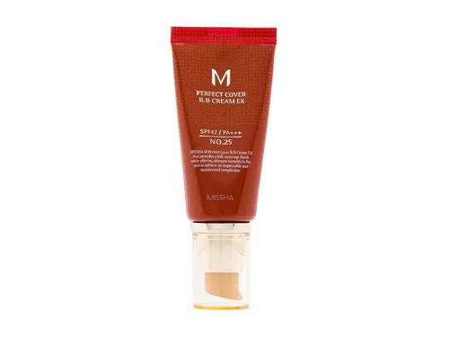 Missha M Perfect Cover BB Cream Farbton Warm Beige Nr. 25, 50 ml