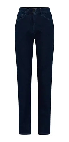 Raphaela by Brax Style Patti Straight Dark Blue 46K - Moderne Five-Pocket-Jeans im Slim Fit aus hochwertigem Baumwollmix, ideal für einen gepflegten Look und optimalen Tragekomfort.