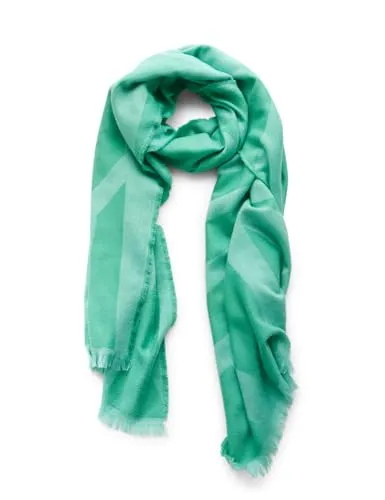 Produktbild CECIL Damen B572684 Gemusterter Schal, Aventurine Green