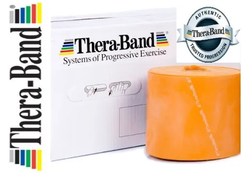 Grundpreis 9,47 €/m, THERABAND, 1,5m, gold, Fitness, Reha, Physio