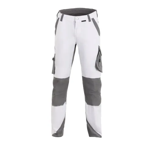Planam Norit Herren Bundhose weiß/zink Gr.24 in weiß von Planam