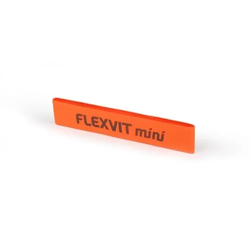 FLEXVIT Mini core (Orange) - Moderater Widerstand für Core-Stabilisation, Leichtes Krafttraining und Vielseitige Übungen, Perfekt für Anfänger und Fortgeschrittene