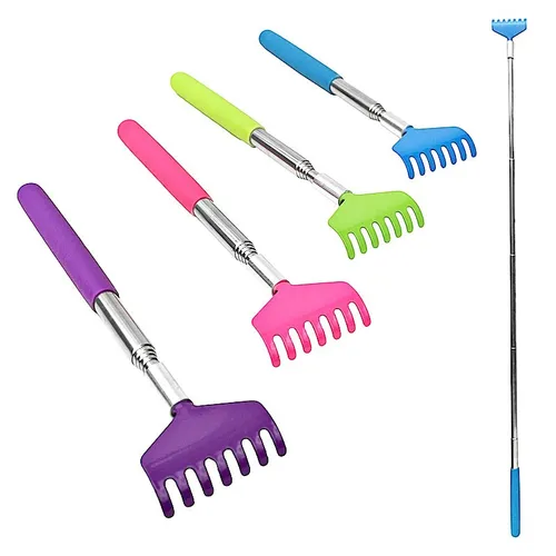 Rückenkratzer bis 68cm ausziehbar Teleskop Rücken Kratzhand Kratzhilfe Kratzer