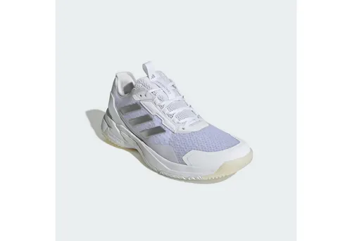 adidas CrazyFlight 6 Hallen-Indoorschuhe für Damen, Größe 40 2/3 (8,5) - Badmintonschuhe für Damen mit atmungsaktivem Mesh-Obermaterial und BOOST Zwischensohle für explosive Bewegungen und überragende Stabilität.