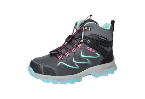 CMP Kids Byne Mid WP Outdoor Shoes antracite (U423) 29 - Wanderschuhe für Kinder mit wasserdichter CLIMA PROTECT Membran, ideal für Schulsport und Trekking. Schnellschnürung fördert Selbstständigkeit und sorgt für optimalen Halt.