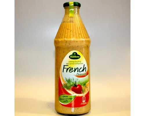 Kühne Saucen, Kuehne French Salatdressing fein kraeftig servierfertig 1000ml