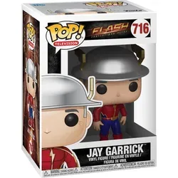 The Flash Fastest Man Alive - Jay Garrick Funko Pop! Figur - Actionfigur von Jay Garrick aus The Flash, ca. 10 cm hoch, ideal für Sammler und Fans der Serie, offiziell lizenziert und in Fensterbox geliefert.