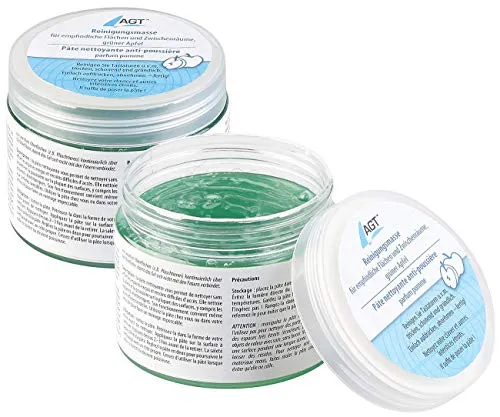 AGT Reiniger: 2er-Set Reinigungsmasse f. empfindliche Flächen & Zwischenräume, Apfel (Auto Reinigung, Reinigungsknetmassen, Elektrischer)