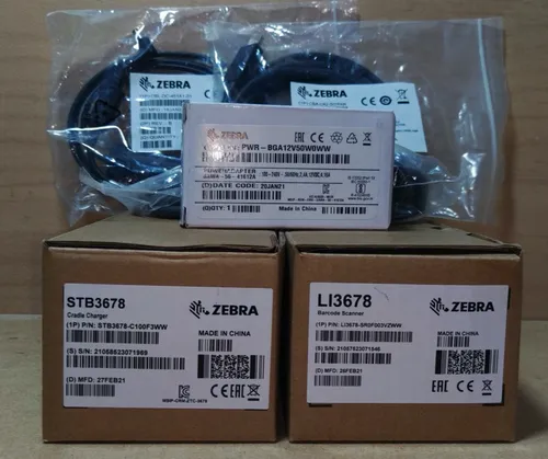 Zebra LI3678-SR Barcode-Scanner - Tragbarer Linear-Imager mit Bluetooth 4.0 - Barcode-Scanner für industrielle Anwendungen, kabellos und robust. Ideal für effizientes Scannen in Lager und Einzelhandel.