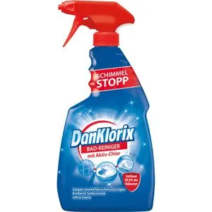 Badreiniger DanKlorix Kalkreiniger, Spray, gegen Kalk und Schmutz, 750ml